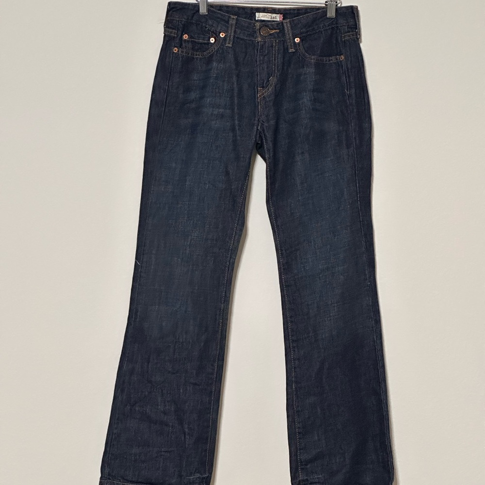 Levi's 545 Women’s Dark Blue Low Boot Cut Jeans Size 8‎ M Y2K